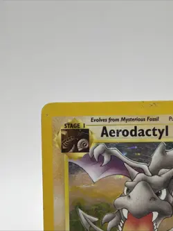 Aerodactyl 1/62 Fossil Unlimited Set Pokemon TCG Holo MP - HP - Image 5