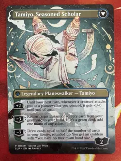 1x Tamiyo, Inquisitive Student NM - Pro Tour Non-Foil PROMO - Image 2