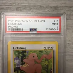 Pokemon Lickitung 16/18 PSA 9 Vintage Southern Islands Mint Pokemon Card Promo - Image 3