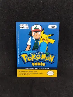 2025 Pokemon Kanto Full House - Blue Holo Foil - Mewtwo #150 Card - Image 2