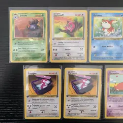 Pokemon 1st Edition Lot Of 9 Cards NM-LP - Image 2
