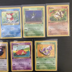 Pokemon 1st Edition Lot Of 9 Cards NM-LP - Image 3