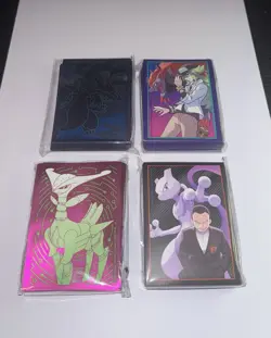 Pokemon TCG: ETB Card Sleeves Lot NEW - Image 1