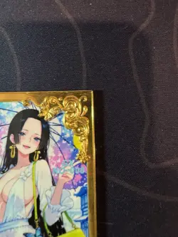 Goddess Elegant Hancock Metal Card Bikini Waifu Doujin Numbered One Piece - Image 3