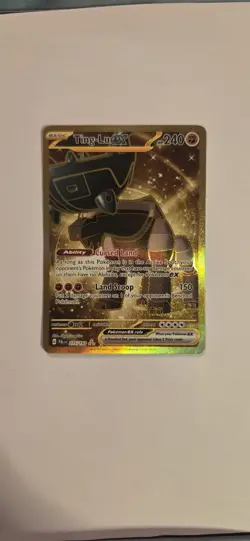 Ting-Lu EX 275/193 Gold Hyper Rare Sv02 Paldea Evolved Pokemon TCG Card - Image 1