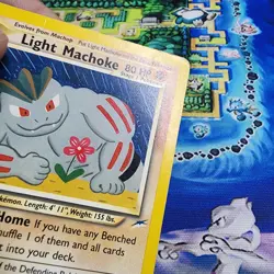 Pokemon Card - Light Machoke Neo Destiny 49/105 Uncommon 1st Edition (HP) - Image 3