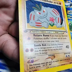 Pokemon Card - Light Machoke Neo Destiny 49/105 Uncommon 1st Edition (HP) - Image 4