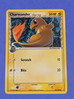 Charmander - 49/100 - Common Crystal Guardians - Pokemon Card - LP - Image 1