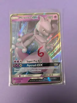 Mewtwo GX - 31/68 - Ultra Rare Hidden Fates - Pokemon Card - NM - Image 3