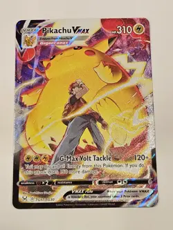 Pokemon Pikachu VMAX SWSH062 Promo Holo SWSH: Sword & Shield 310 HP Card - Image 1