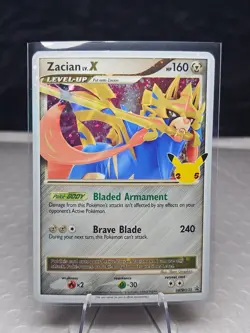 Zacian LV. X SWSH135 SWSH: Sword & Shield Promo Cards Holo - Image 1