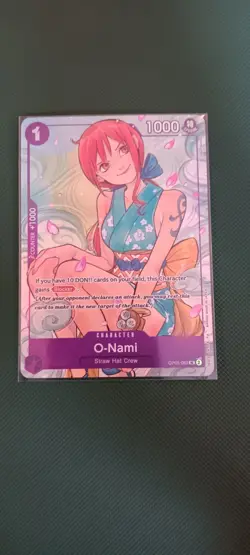 O-Nami (Illustration Box Vol.1) OP05-062 One Piece Promotion Cards Foil - Image 1