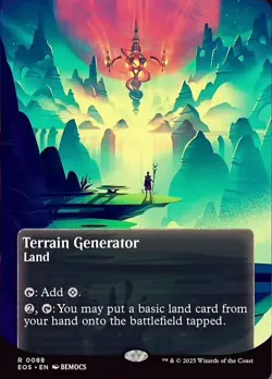 MTG Terrain Generator (0088) - Borderless, NM-Mint, English Edge of Eternities: - Image 1