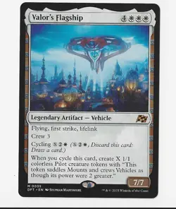 MTG Atherdrift, Valor's Flagship, Mythic - Image 1