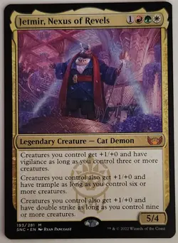 Jetmir, Nexus of Revels MTG SNC 193 Mythic Naya NM WinCon Commander Tokens - Image 1