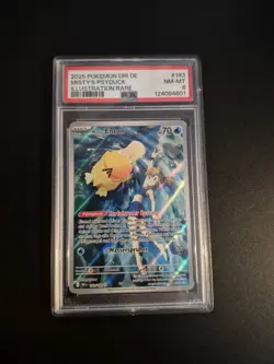 Pokemon Mistys Enton PSA8 Ewige Rivalen DRI 193 Deutsch ILLUSTRATION RARE - Image 1