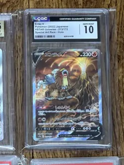 Pokemon TCG Graded Card Lot X(4) PSA 9 Charizard X ex UPC, PSA 10 Vaporeon &More - Image 3