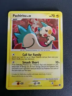 Pokemon Card Pachirisu 5/106 D&P Great Encounters Holo Rare - Image 1