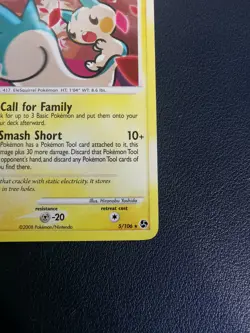 Pokemon Card Pachirisu 5/106 D&P Great Encounters Holo Rare - Image 5