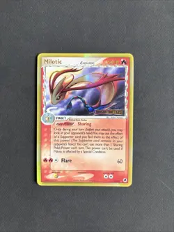 Pokemon TCG Milotic EX Dragon Frontiers Reverse Holo Rare 5/101 Delta Species - Image 1