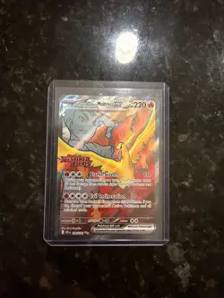 Pokemon TCG Team Rockets Moltres EX#208/182 Destined Rivals Stamped - Image 1