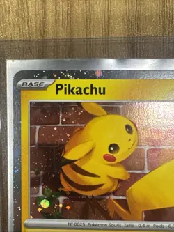 CARTE POKEMON PIKACHU 051/162 HOLO PROMO 30 ANS FR - Image 3