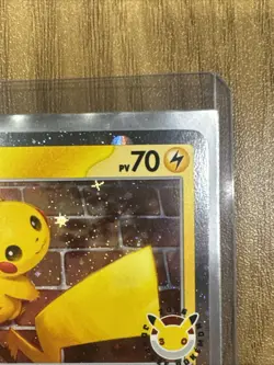 CARTE POKEMON PIKACHU 051/162 HOLO PROMO 30 ANS FR - Image 4