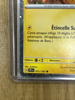 CARTE POKEMON PIKACHU 051/162 HOLO PROMO 30 ANS FR - Image 5