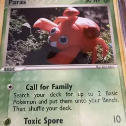 2023 Pokemon PARAS #004 Holo Trading Card Game Classic (English) CGC 10 Gem Mint - Image 2