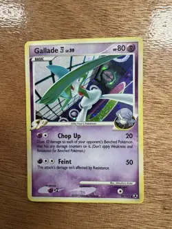 Pokemon - Gallade lv59 - 20/111 - Rising Rivals - Holo Rare - swirl - Image 1
