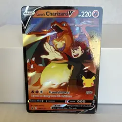 Lance's Charizard V SWSH133 Pokemon SWSH Black Star Promo Near Mint - Image 1