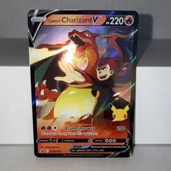 Lance's Charizard V SWSH133 Pokemon SWSH Black Star Promo Near Mint - Image 2