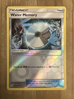 Water Memory - 157/181 - Uncommon - Reverse Holo NM, English Pokemon Sun & Moon - Image 1