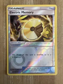 Pokemon TCG Electric Memory Sun & Moon: Ultra Prism 121/156 Reverse Holo NM - Image 1