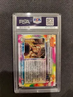 PSA 8 Consciousness and Congratulations Foil Topps Pokemon - Image 2