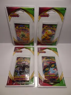 Lot de 4 Boosters (Blister) Artset Pokemon : Voltage Eclatant - EB4 - NEUF - FR - Image 1
