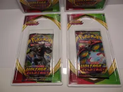 Lot de 4 Boosters (Blister) Artset Pokemon : Voltage Eclatant - EB4 - NEUF - FR - Image 3