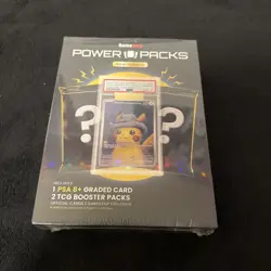 GAMESTOP Pokemon Power Pack Series 2- 2 Packs & 1 PSA Slab! SEALED - Image 1
