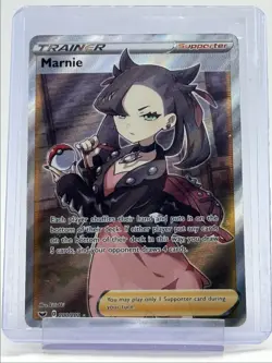 MARNIE 2020 POKEMON SWORD & SHIELD ULTRA RARE FA 200/202 Q6233 - Image 1