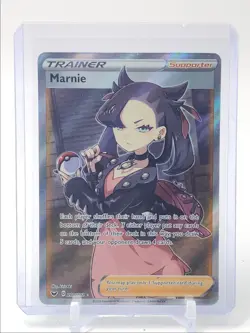 MARNIE 2020 POKEMON SWORD & SHIELD ULTRA RARE FULL ART 200/202 Q0298 - Image 1