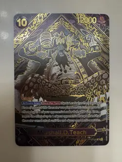 Bandai One Piece Marshall D. Teach OP09-093 (SP) Special Foil Blocker - Image 1