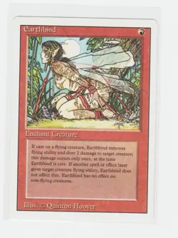 Magic the Gathering ~ MTG ~ 1x Earthbind ~ M/NM ~ REVISED - Image 1