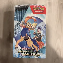 Pokemon TCG SV09 Journey Together Enhanced Booster Box Factory Sealed w/ Case - Image 3