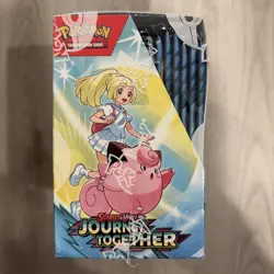Pokemon TCG SV09 Journey Together Enhanced Booster Box Factory Sealed w/ Case - Image 5