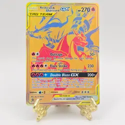 Reshiram & Charizard GX SM247 - Holo Black Star Promo - Pokemon TCG - NM - Image 1