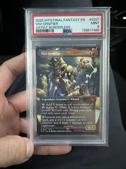 Vivi Ornitier (Borderless) Final Fantasy Regular PSA 9 - Image 1