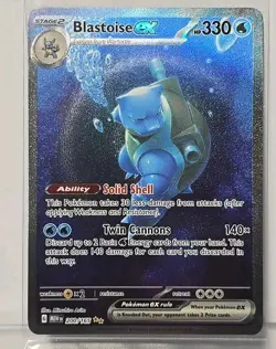 Pokemon Blastoise EX Special Illustration Rare 200/165 Scarlet & Violet 151 - Image 1