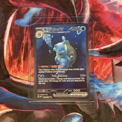 Pokemon Blastoise EX 200/165 Special Illustration Rare SV Scarlet & Violet 151 - Image 1