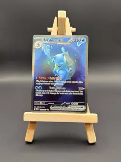 Pokemon Blastoise EX 200/165 Special Illustration Rare SV Scarlet & Violet 151 - Image 1