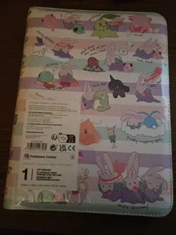 We're Goomy Zip Binder Sealed New Pokemon Center Exclusive 9 Pocket 360 Cards - Image 1